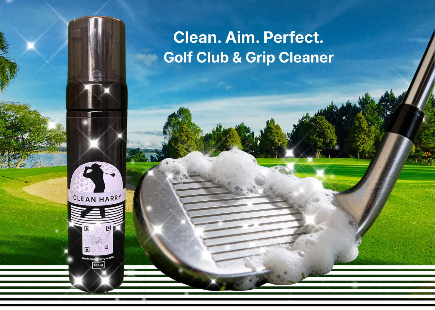 Clean Harry - Golf Club & Grip Cleaner